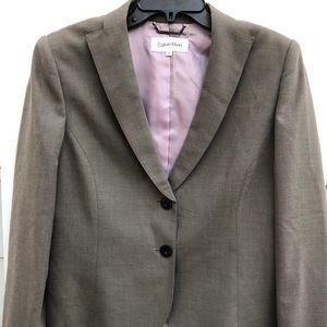 Calvin Klein gray blazer